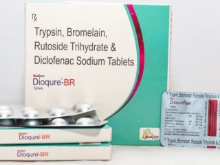 Trypsin BP 48 Mg+Bromelain 90 Mg+ Rutoside Trihydrate BP 100 Mg+Diclofenac Sodium IP 50 Mg Tablets
