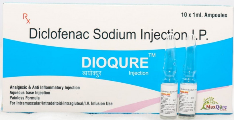 Diclofenac Sodium IP 75 Mg+Benzyl Alcohol IP 4% (w/v) As Preservative Water For Injection IP q.s 1