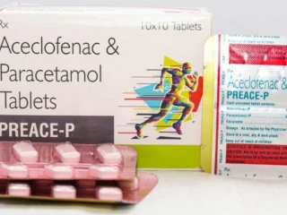 Aceclofenac IP 100 Mg+ Paracetamol 325 Mg Tablets