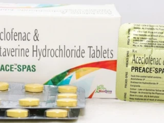 Aceclofenac I.P. 100 Mg + Drotaverine Hcl I.P. 80 Mg Tablets