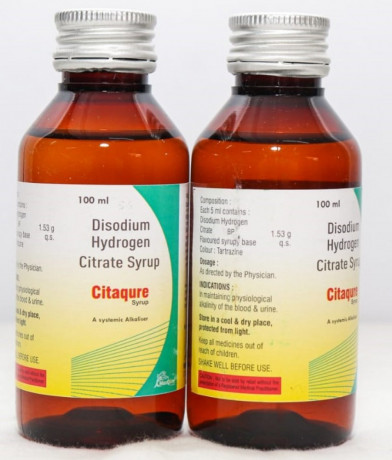 Disodium Hydrogen Citrate BP 1.53 Gm Syrup 1