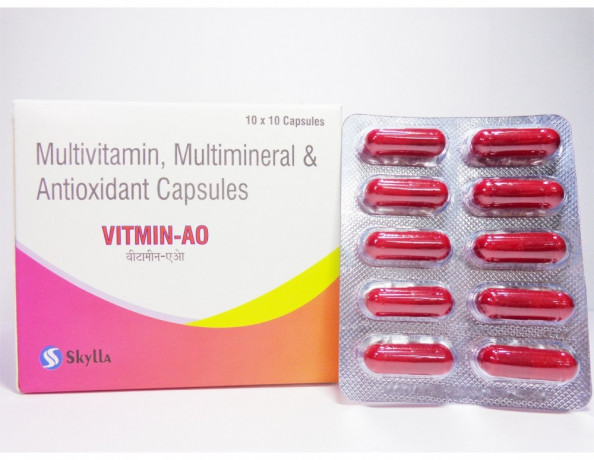 Multivitamin Multimineral and Antioxidant Capsules 1