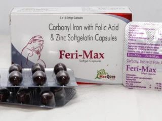 Carbonyl Iron Eq To Elemental Iron 100 Mg + Folic Acid IP 1 Mg+ Zinc Sulphate Monohydrate IP 61.8 Mg Softgel Capsule