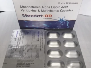 Mecobalamin ,Alpha Lipoic Acid, Pyridoxine & multivitamin Capsules