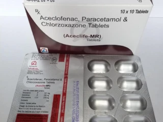 Aceclofenac Paracetamol & Chlorzoxazone Tablets