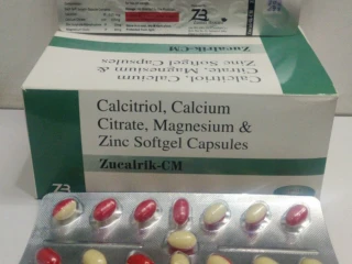 Calcium Citrate 425mg Magnesium 40mg Zinc 20mg Calcitriol 0.25mcg