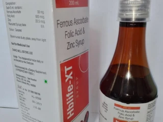 Ferrous Ascorbate folic Acid & Zinc Syrup