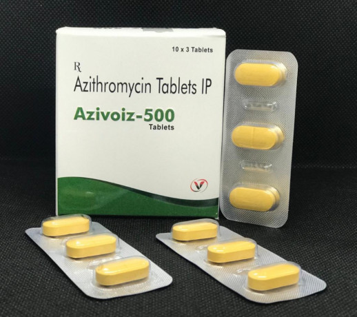 Azithromycin500 mg (In Blister) 1