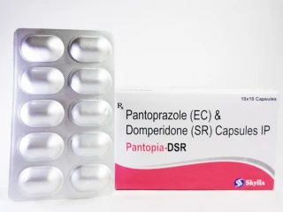Pantoprazole (EC) and Domperidone (SR) Capsules IP