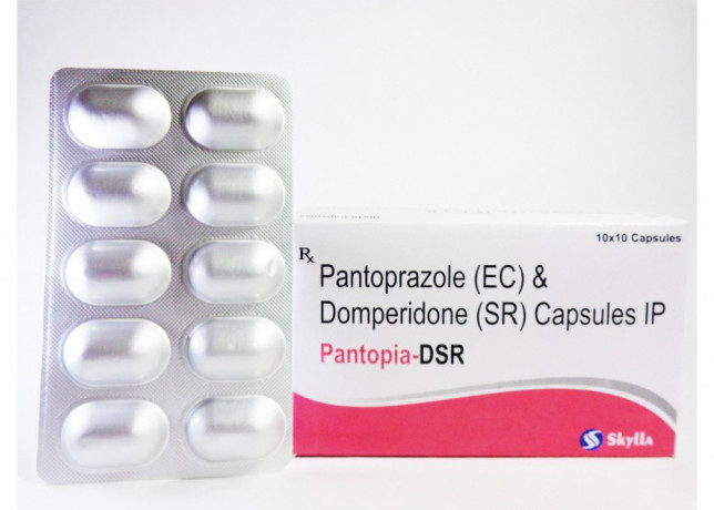 Pantoprazole (EC) and Domperidone (SR) Capsules IP 1