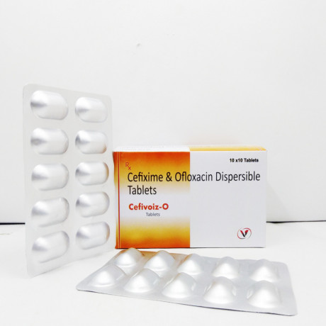 Cefixime 200 mg+Ofloxacin 200 mg 1