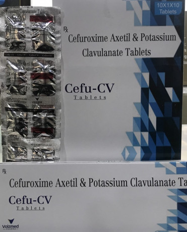 Cefuroxime 500 mg + Clavulanic Acid 125 mg 1