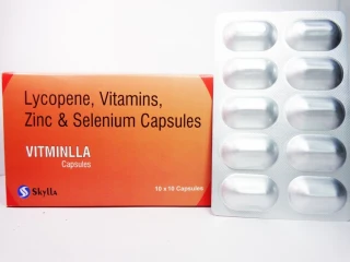 Lycopene Vitamins Zinc And Selenium Capsules