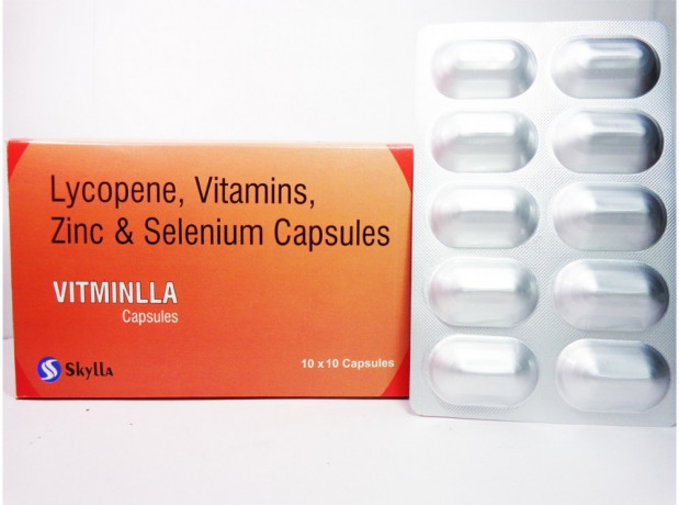 Lycopene Vitamins Zinc And Selenium Capsules 1