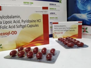 Methylcobalamin, Alpha Lipoic Acid, Pyridoxine Hcl and Folic Acid Softgel Capsule