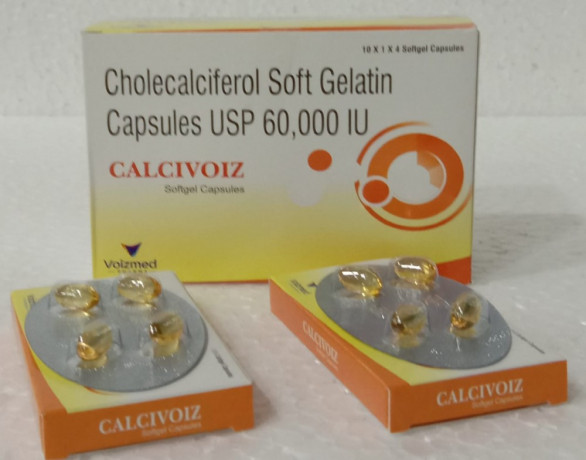 Cholecalciferol soft gel 60,000 I.U(monocarton) 1
