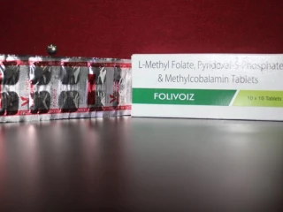 Melcobalamine 1500 mcg + L-methylfolate 1mg+Pyridoxial 5 Phosphate .5mg(Strip pack & Chewable Table