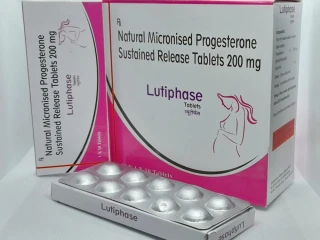 Natural Micronised Progesterone 200 mg Tablets Sustained Releas