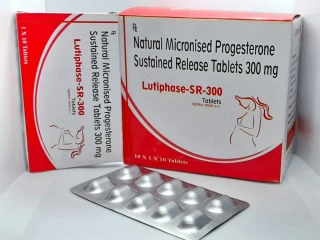 Natural Micronised Progesterone 300 mg Tablets Sustained Release