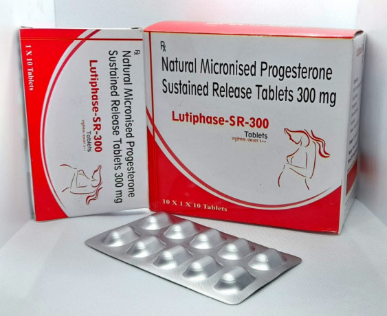 Natural Micronised Progesterone 300 mg Tablets Sustained Release 1