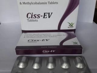 Cissus Quadrangularis Calcium Citrate Malate and Vitamin D3 and Methylcobalamin Tablets