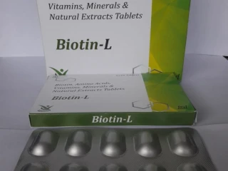 Biotin, Amino Acids, Vitamins, Minerals & Natural Extracts Tablets