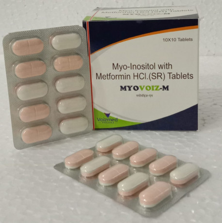 MYO-Inositol 600 mg+METFORMIN 500 sr 1