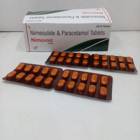 Nimesulide 100mg + Paracetamol 325 mg (Blister Pack0 1