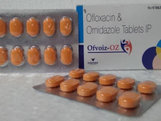 Ofloxacin 200 mg +Ornidazole 500mg