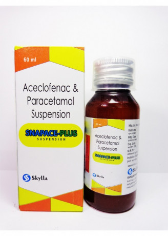 Aceclofenac & Paracetamol Suspension 1