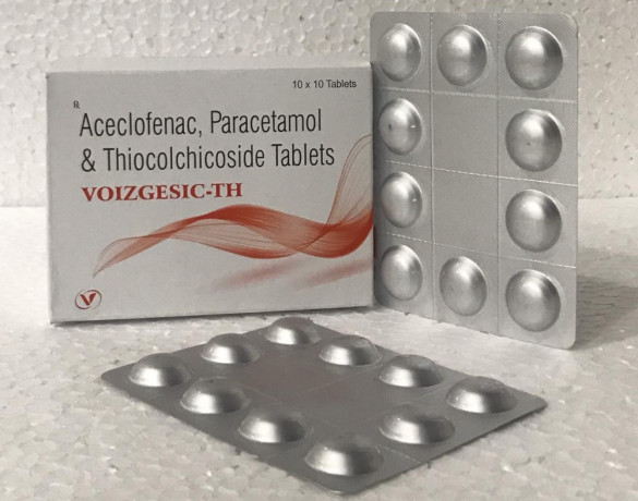Aceclofenac 100mg+THIOCHOLICOSIDE+Paracetamol 325mg 1