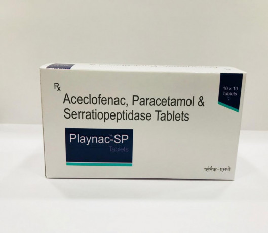 Aceclofenac Paracetamol Serratiopeptidase 1