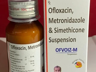 Ofloxacin 50mg+Metronidazole 120mg+Simethicone 10mg