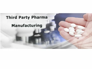 3rd Party Manufacturing Pharma Company in Baddi