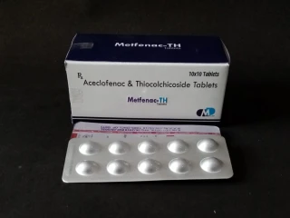 ACECLOFENAC 100MG + THIOCOLCHICOSIDE 4MG.