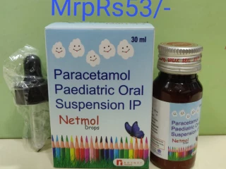 Pediatric Paracetamol 100 mg oral suspension franchise available at best price