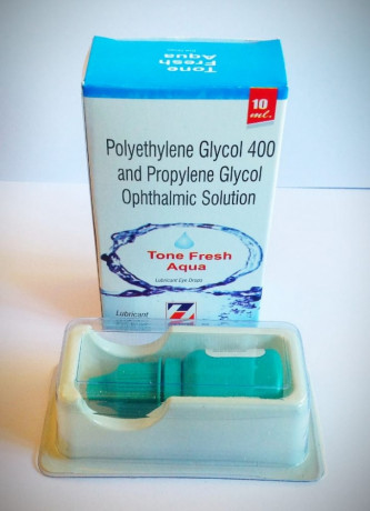 Polyethylene Glycol 400 and Propylene Glycol Opthalmic Solution 1