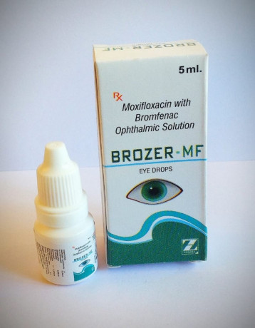 Moxifloxacin With Bromfenac Opthalmic Solution 1
