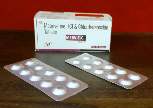 Mebeverine Hydrochloride 135 mg+Chlordiazepoxide 5 mg 1