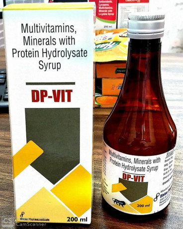 Multivitamin Minerals With Protein Hydrolysate Syrup 1