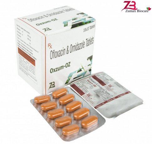 Ofloxacin 200 mg Ornidazole 500 mg 1