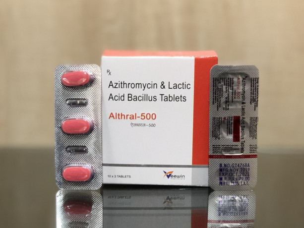 Azithromycin & Lactic Acid Bacillus Tablets 1
