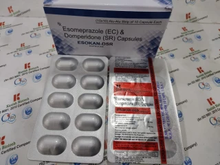 Esomeprazole (EC) & domperidone (SR) Capsules