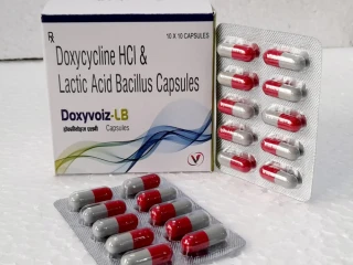 DOXYCYCLINE HCL 100MG LACTIC BACILLUS CAP