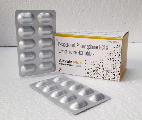 Levocetrizine 5mg + Phenylephrine 5mg + Paracetamol 325 mg 1