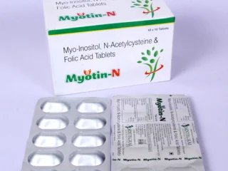 Myo-Inositol 1000 mg + N-Acytialcysteine 300 mg + Folic Acid 1.5 mg