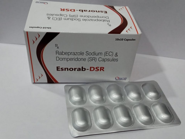 Rabeprazole sodium (EC)and domperidone(SR) capsules 1