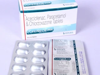 Acelofenac 100 mg + Paracetamol 325 mg + Chlorzoxazone 250 mg