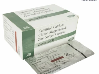 Calcium Citrate 425 mg Magnesium 40 mg Zinc 20 mg Calcitriol 0.25 mcg