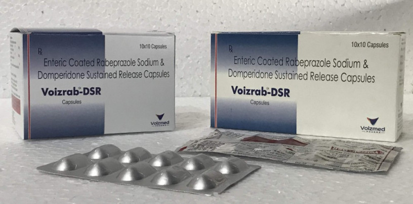 Rabeprazole Sodium 20mg + Domperidone 30mg 1